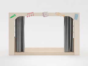 Сцена для музыкального зала в детском саду (большая)