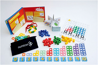 Первые шаги с Numicon. Комплект для домашних занятий (3-5 лет)