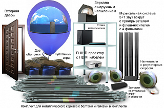 Купольный Кинотеатр диаметр 10 метров