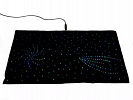 Фиброоптический ковер 150х150, настенный (звезды, 300 точек)