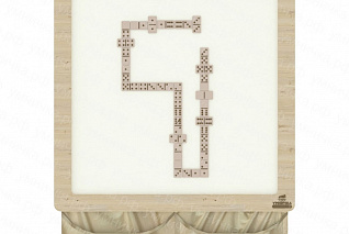 Настенная игра "Магнитное классическое домино" «Умничка»