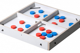 Дидактическая игра Хоккей резиночный 4-х зонный «Умничка»