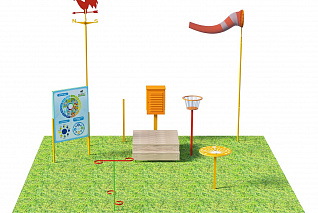 Метеоплощадка для ДОУ и СОШ ‹‹Лайт››