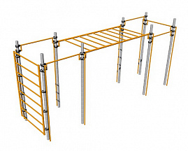 Рукоход одноуровневый с турниками