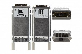Волоконно-оптические Kramer передатчик и приемник Kramer 610R/T