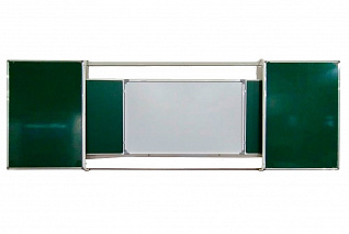 Четырехсегментная раздвижная интерактивная система Proptimax 88 с аудиторными досками (10 касаний)