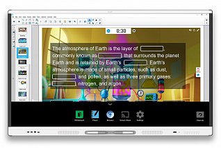 Интерактивная панель SMART SBID-MX265-V3N (в составе интерактивной панели SBID-MX065-V3, NVO) с ключом активации SMART Notebook