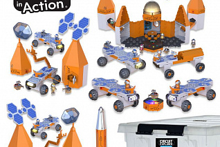 КОМПЛ.0018 Игровой комплект для конструирования "Circuit Explorer. Космическая миссия" (для группы)
