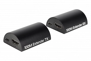 Удлинитель сигнала HDMI IconBIT [HS-2510] поддержка 4К30, дистанция до 100 метров