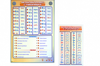 Интерактивный стенд "Английский алфавит с транскрипцией" адаптивный, с пультом управления и планшетом со шрифтом Брайля (иностранный язык) Zarnitza