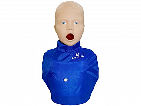 Тренажер-манекен пострадавшего (ребенок) для отработки приемов удаления инородного тела из верхних дыхательных путей