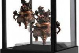 Напольный прозрачный сенсорный дисплей AlfaDispLay ADLDI-55TR OLED WTP6