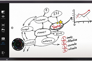 Интерактивная панель LG 55TC3D