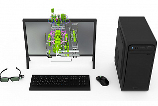 Голографический класс NettleDesk на 6 пользователей с голографическим столом (по приказу 804)