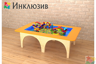 Игровой ландшафтный стол Инклюзив «Капитошка»