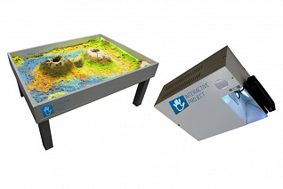 Интерактивная песочница - два в одном. Корпус отдельно, подставка отдельно. SandBox 