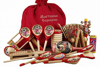 Комплект инструментов «Весёлый туесок», Мастерская Сереброва