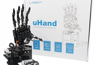 Конструктор на основе микрокомпьютера. Механическая рука манипулятор Hiwonder uHandbit