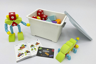 Мягкий магнитный конструктор АЛМА «МАККИ 120»