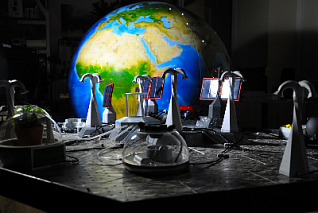 Учебная модель лунной базы "NEMEYA"