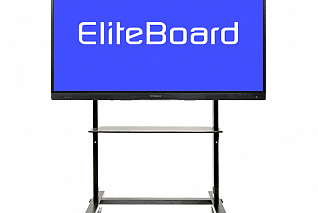 Интерактивная панель EliteBoard LA-75UL1IB5-С + Мобильная стойка + OPS PC