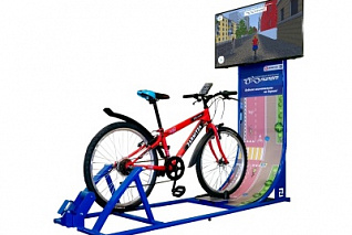 Интерактивный тренажер двухколесного транспортного средства Zarnitza "Пилот"