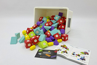 Мягкий магнитный конструктор АЛМА «МАККИ Гигант»