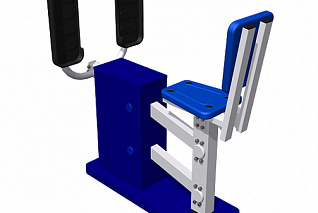 Уличный тренажер «Жим ногами»