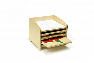 Дидактическая игра: Ботанические рамки-вкладыши "Монтессори"