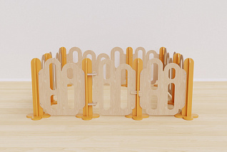 Детский игровой манеж «Солнечная полянка» (малый)