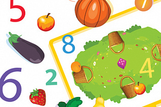 Весёлый счёт. Собираем урожай. Дидактическая игра для интерактивного стола