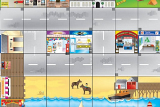 ЛогоРобот Пчелка: Коврик "На берегу моря"