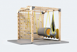 Спортивно-игровой комплекс «Сенсорум» для сенсомоторной интеграции и нейрокоррекции. 2.2х2.2 м. АЛМА