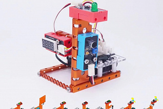 Набор робототехнический "Зелёные технологии" для изучения Python Weeemake