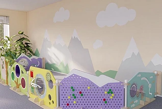 Манеж "Сказочные холмы" «Умничка»