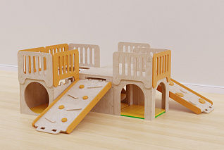 Спортивно-игровой комплекс «Озорное детство» (средний)