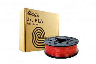 Катушка пластика PLA XYZPrinting с NFC меткой - Прозрачно-красный (600 гр)