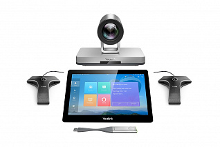 Система ВКС Yealink VC800-VCM-CTP-WP (Моноблок с камерой 12Х, CTP20, VCM34-2 шт., WPP20, WF50, AMS 2 года)