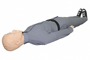 "Александр М-02" тренажер-манекен для оказания первой помощи на месте происшествия (голова, торс, конечности) Zarnitza