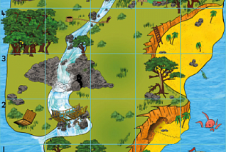 ЛогоРобот Пчелка: Коврик "Остров Сокровищ"