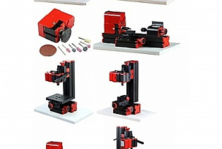 Конструктор модульных станков TRIOD 24П8 (8 в 1, пластик)