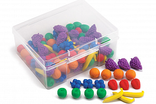 МАТЕРИАЛ СЧЕТНЫЙ ФИГУРКИ ФРУКТЫ