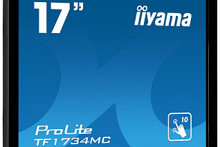 Встраиваемый 17” сенсорный монитор Iiyama TF1734MC-B1X