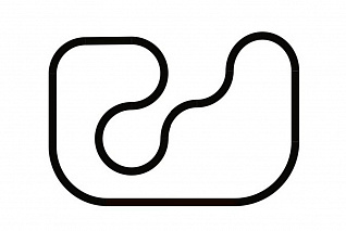 Поле для соревнований роботов "Зародыш" малое 1300x2500 мм