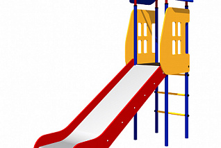 Домик с горкой