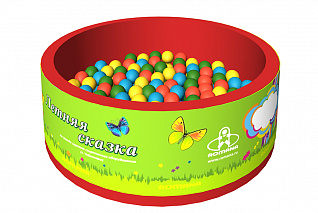 Сухой бассейн с шариками Летняя сказка