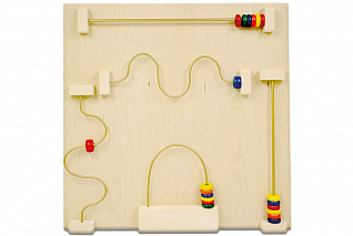 Модуль Монтессори для развития запястья с движением по проволоке