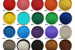 Цветной песок для детского творчества