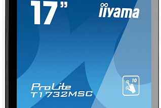 Настольный 17” сенсорный монитор Iiyama T1732MSC-W1X