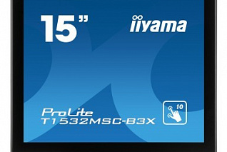 Настольный 15” сенсорный монитор Iiyama T1532MSC-B3X